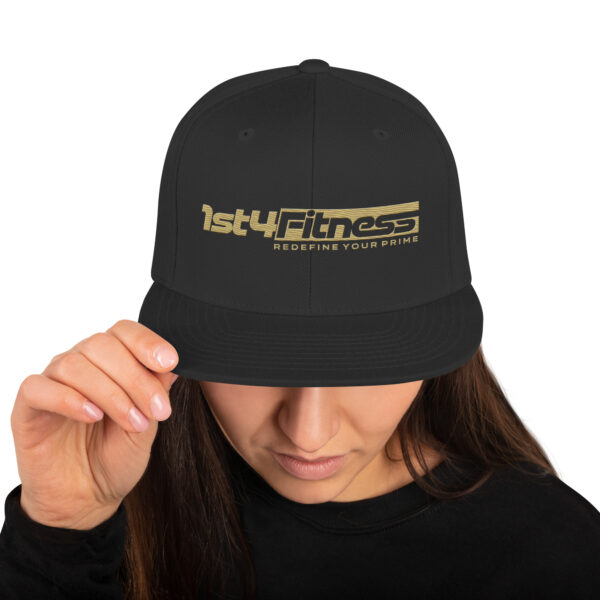 1st4Fitness Snapback Hat (Gold)