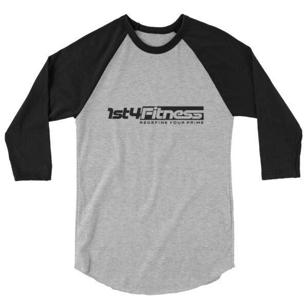 1st4Fitness 3/4 sleeve raglan shirt